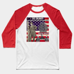 US Grant Victory Tour Baseball T-Shirt